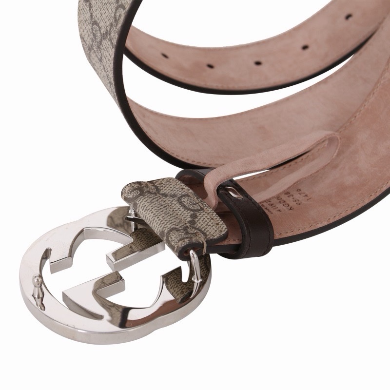 Gucci 男士 互扣式雙G帶扣腰帶70 75 80 85 90 95 100 105 110 115 120碼4cm-3