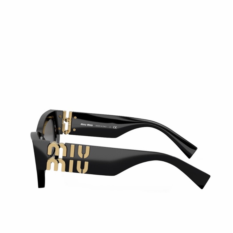 Miu Miu 女士 徽標太陽鏡橋寬: 2.2cm; 鏡腿長: 13.5cm; 鏡片直徑: 5.3cm-1