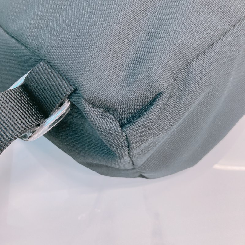 MS0626 Kenzo 凱卓 高田賢三 雙肩包 背包  尼龍 帆布 黑色 銀扣 Graphy Backpack Leather and Nylon Black x PHW-7