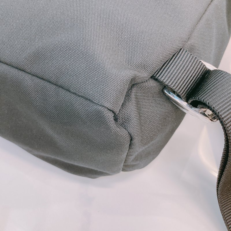 MS0626 Kenzo 凱卓 高田賢三 雙肩包 背包  尼龍 帆布 黑色 銀扣 Graphy Backpack Leather and Nylon Black x PHW-8