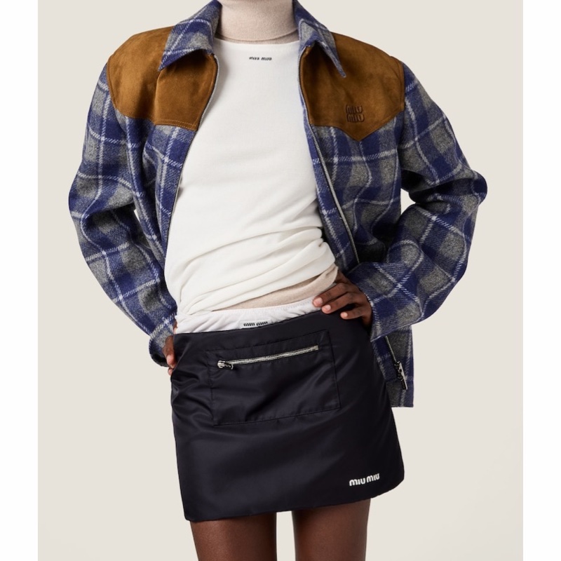 Miu Miu 女士 直筒半身裙38F 40F IT-36 IT-38 IT-40 IT-42碼-1