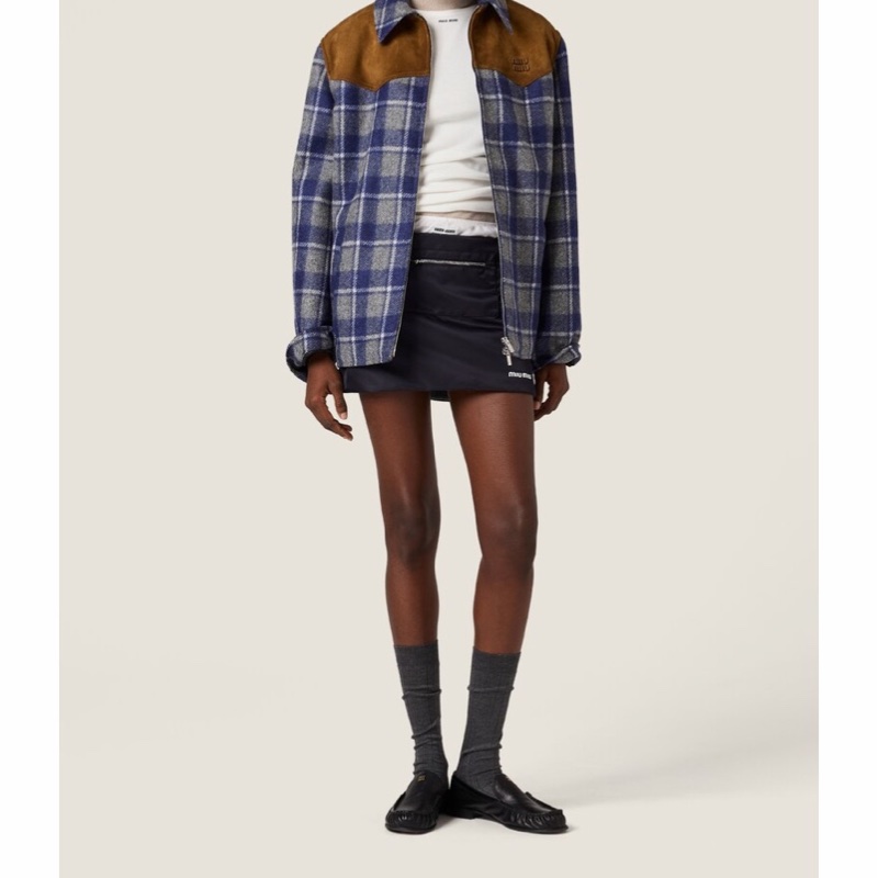 Miu Miu 女士 直筒半身裙38F 40F IT-36 IT-38 IT-40 IT-42碼-2