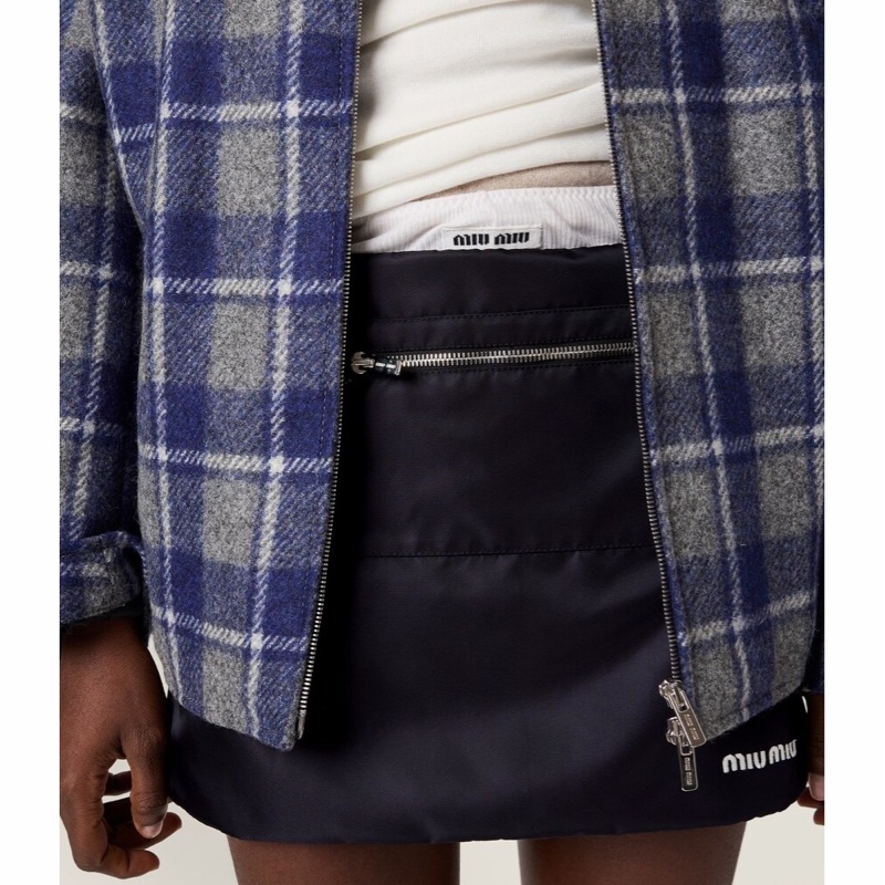 Miu Miu 女士 直筒半身裙38F 40F IT-36 IT-38 IT-40 IT-42碼-3