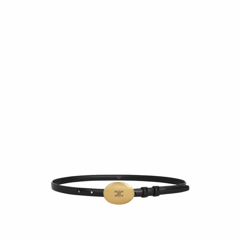 Celine 女士 THIN PLATE 皮帶70 75 90碼1.3cm-3