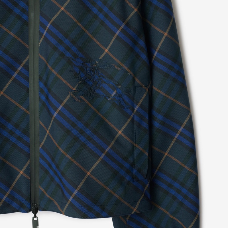 Burberry 女士 格紋長袖夾克XS S碼-3