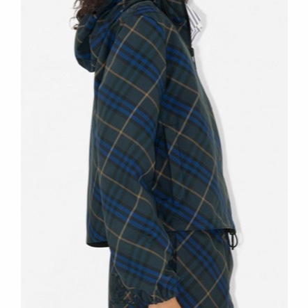 Burberry 女士 格紋長袖夾克XS S碼-4