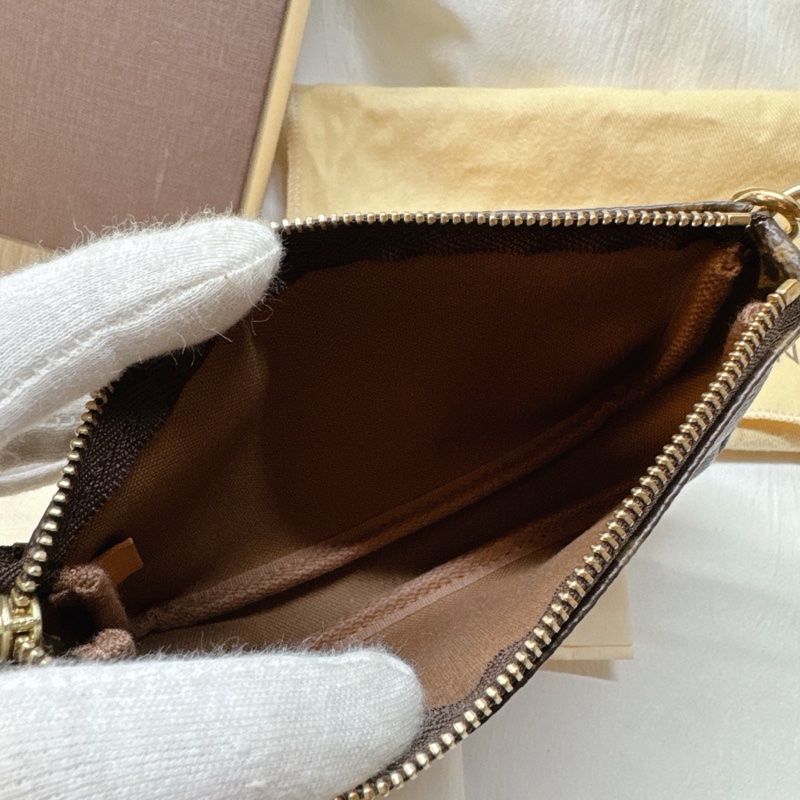 全新Louis Vuitton 老花迷你麻將包Monogram mini LV麻將包 LV手提包-8