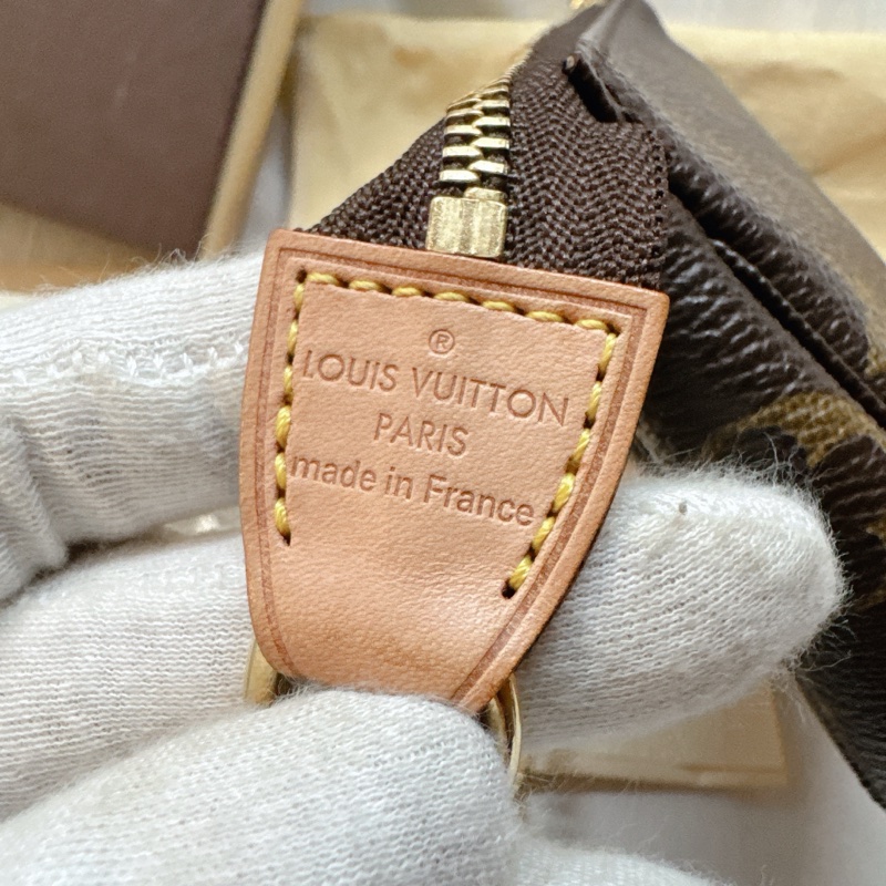 全新Louis Vuitton 老花迷你麻將包Monogram mini LV麻將包 LV手提包-12