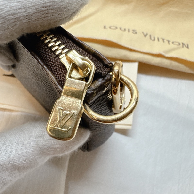 全新Louis Vuitton 老花迷你麻將包Monogram mini LV麻將包 LV手提包-17