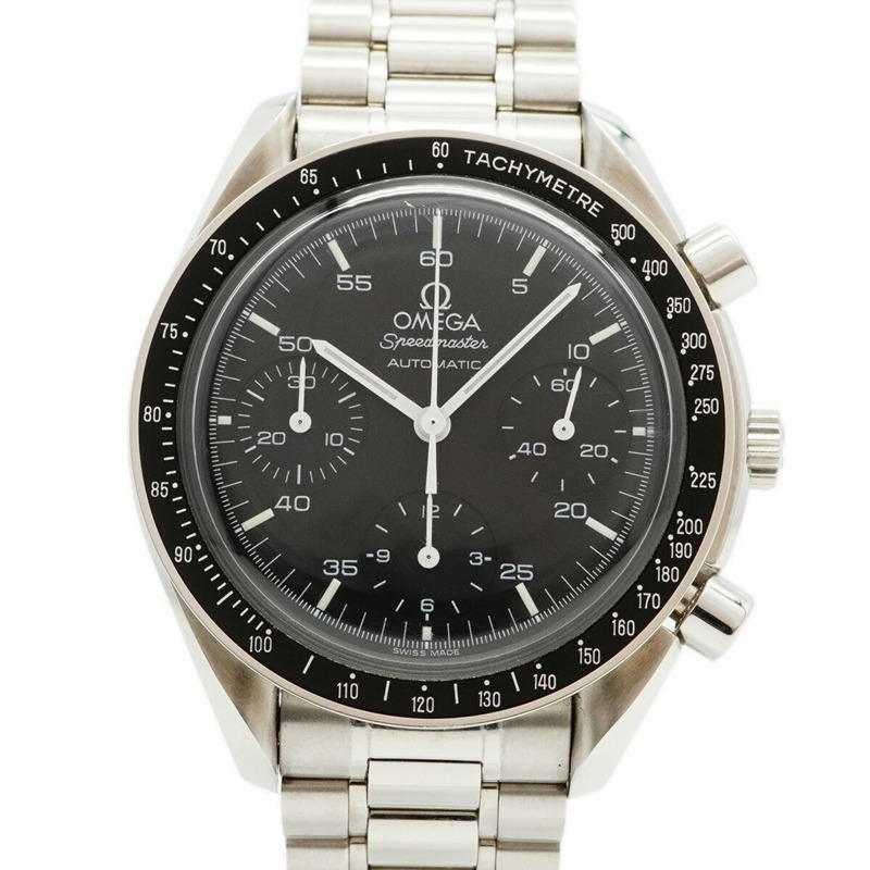 歐米茄超霸系列3510.50黑色錶盤男士腕錶-0