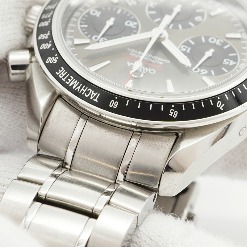 歐米茄超霸系列 323.30.40.40.06.001 灰色錶盤男士腕錶-6