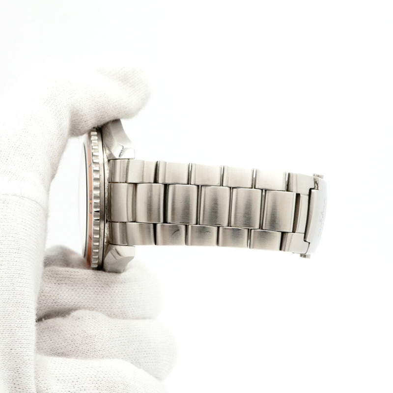 歐米茄海馬系列 2209.50 黑色錶盤男士腕錶-5