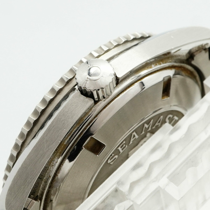 歐米茄海馬系列 2209.50 黑色錶盤男士腕錶-9