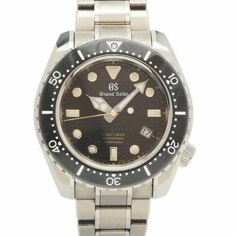 精工 Grand SBGH255 9S85-01A0 黑色錶盤男士腕錶