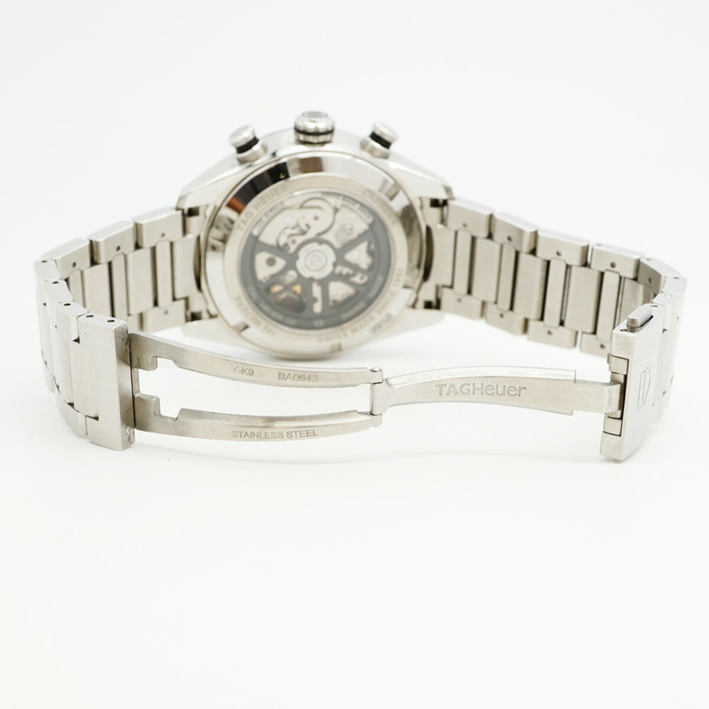 TAG Heuer 豪雅卡萊拉系列 CBN2A1B 黑色錶盤男士腕錶-3