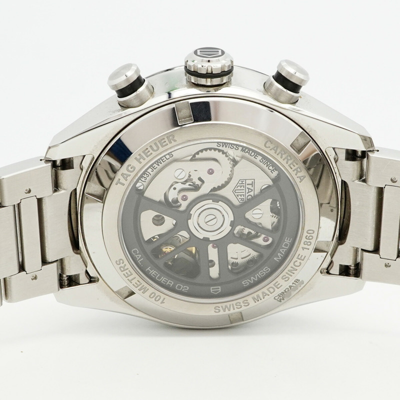 TAG Heuer 豪雅卡萊拉系列 CBN2A1B 黑色錶盤男士腕錶-4