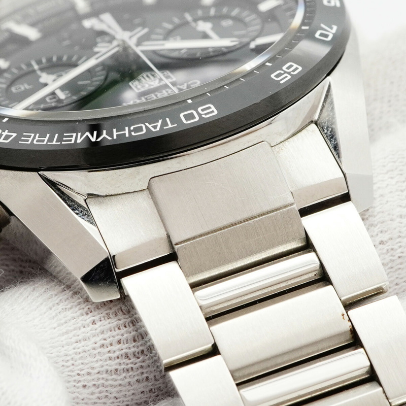 TAG Heuer 豪雅卡萊拉系列 CBN2A1B 黑色錶盤男士腕錶-6