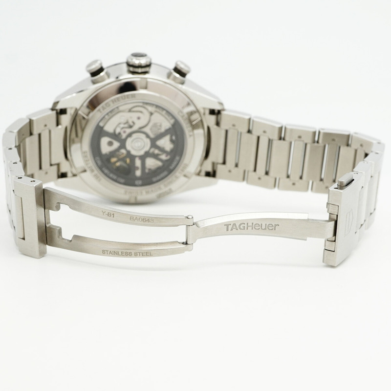 TAG Heuer 豪雅卡萊拉系列 CBN2A1B 黑色錶盤男士腕錶-3