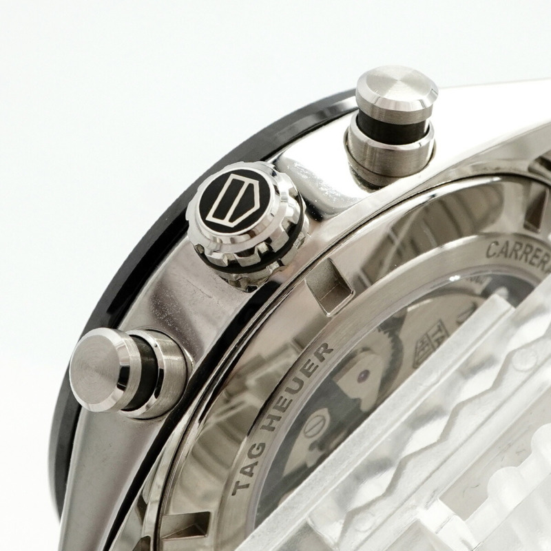 TAG Heuer 豪雅卡萊拉系列 CBN2A1B 黑色錶盤男士腕錶-7