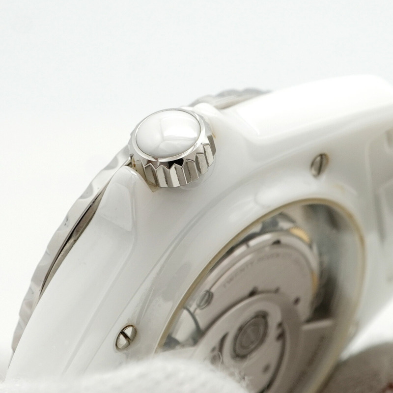 香奈兒 J12 幻影 H6186 白色錶盤男士腕錶-8