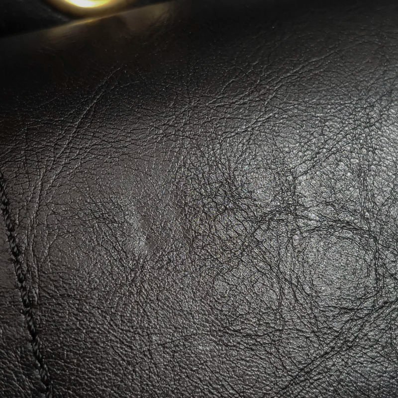 Chanel2.55 Flag Bag經典中號油蠟皮菱格絎縫長方形旋扣單肩包-15