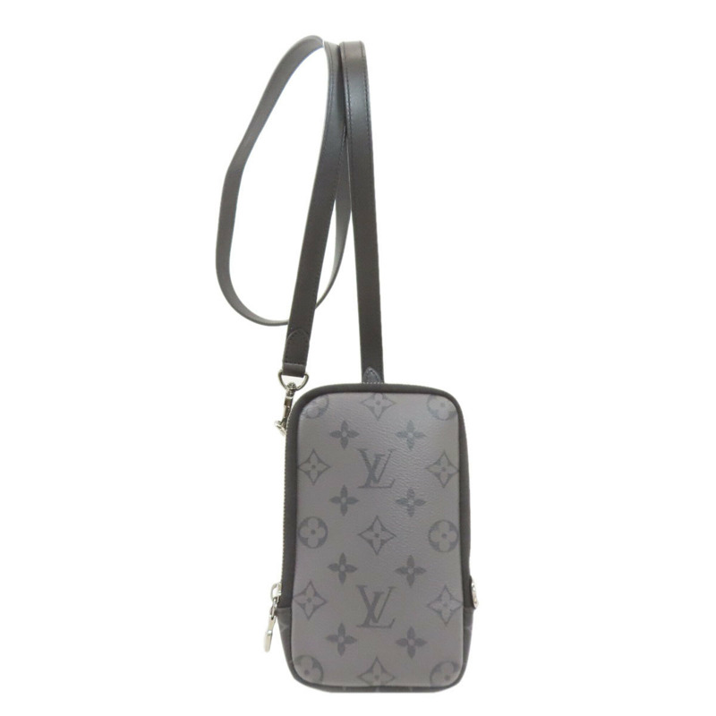 路易威登 M69534 雙手機袋單肩包 Monogram Eclipse 女士 LOUIS VUITTON-0