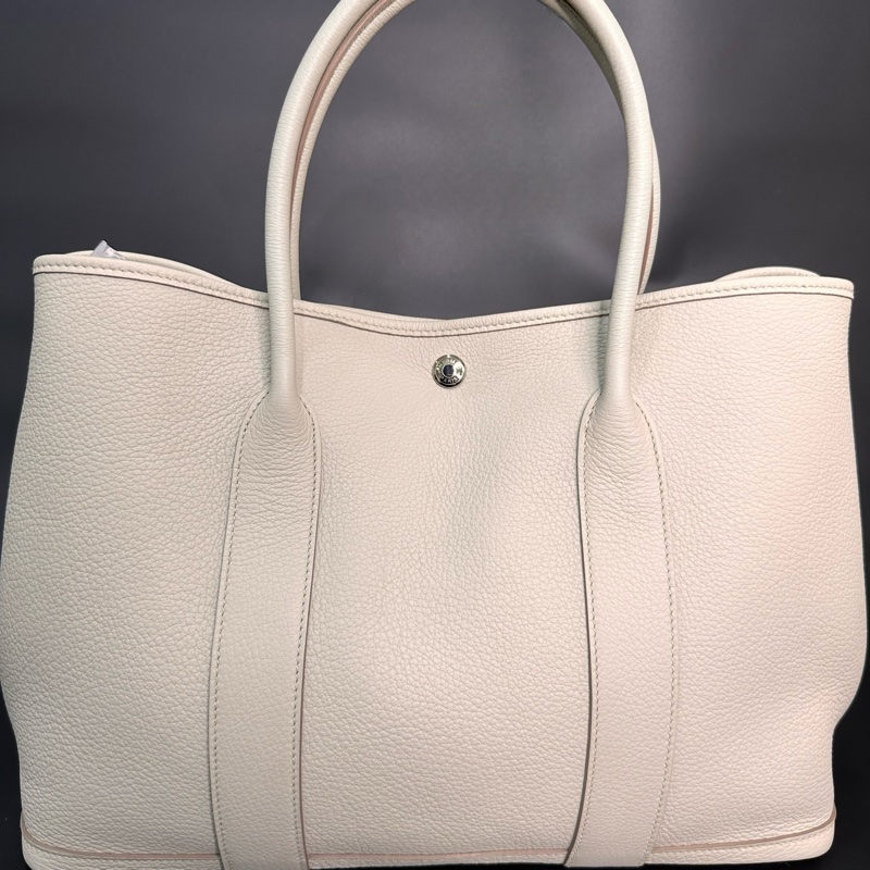 HERMÈS Tasche garden party 36 Benton 8L 冰川白-4