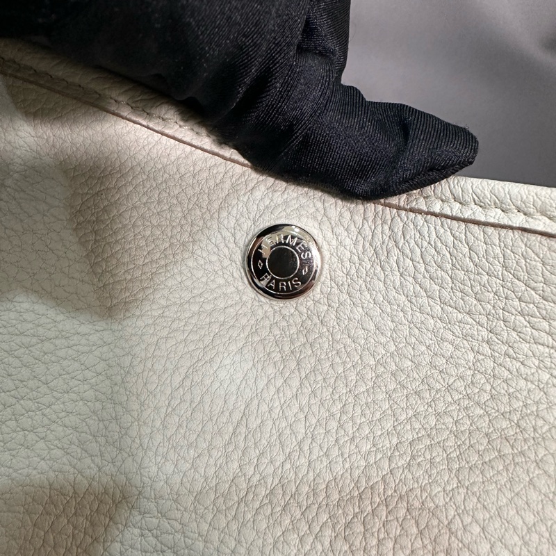 HERMÈS Tasche garden party 36 Benton 8L 冰川白-10