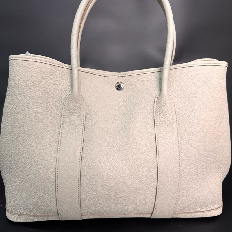 HERMÈS Tasche garden party 36 Benton 8L 冰川白-0