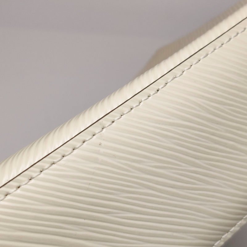 Louis Vuitton (LV)Marellini牛皮水波紋字母Logo子母包單肩包晶片款-16