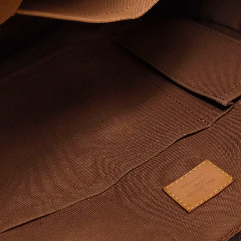 Louis Vuitton (LV)Tivoli大號植鞣革Monogram印花褶襉肩包-9