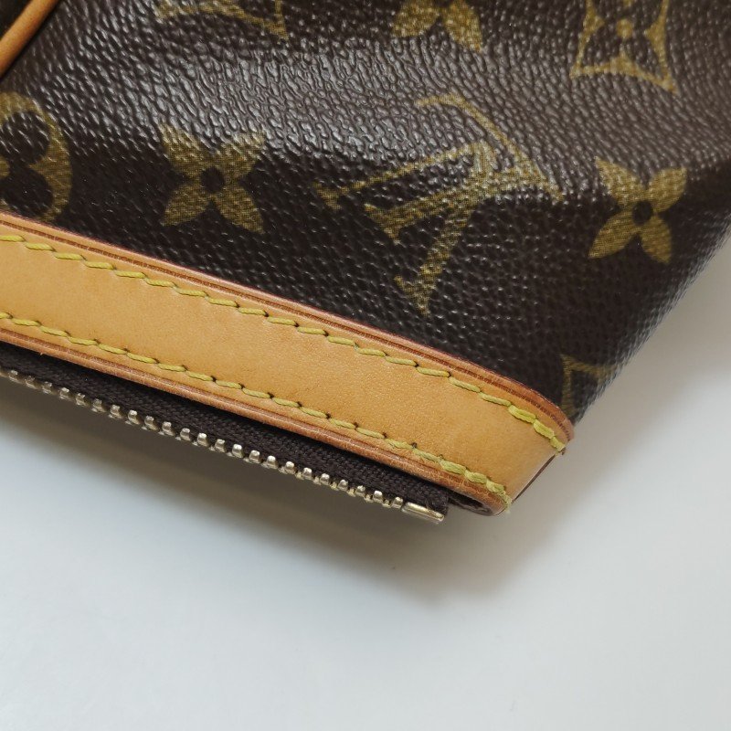 Louis Vuitton (LV)Tivoli大號植鞣革Monogram印花褶襉肩包-15