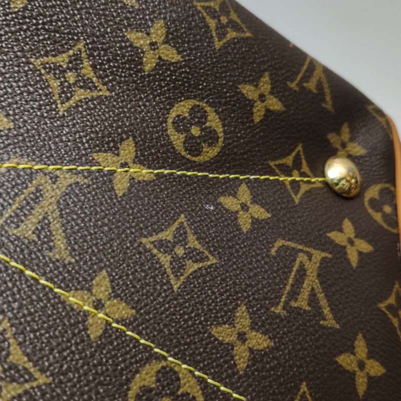 Louis Vuitton (LV)Tivoli大號植鞣革Monogram印花褶襉肩包-21