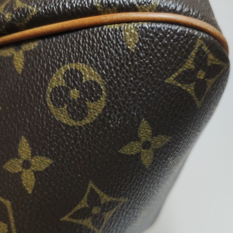Louis Vuitton (LV)Tivoli大號植鞣革Monogram印花褶襉肩包-22