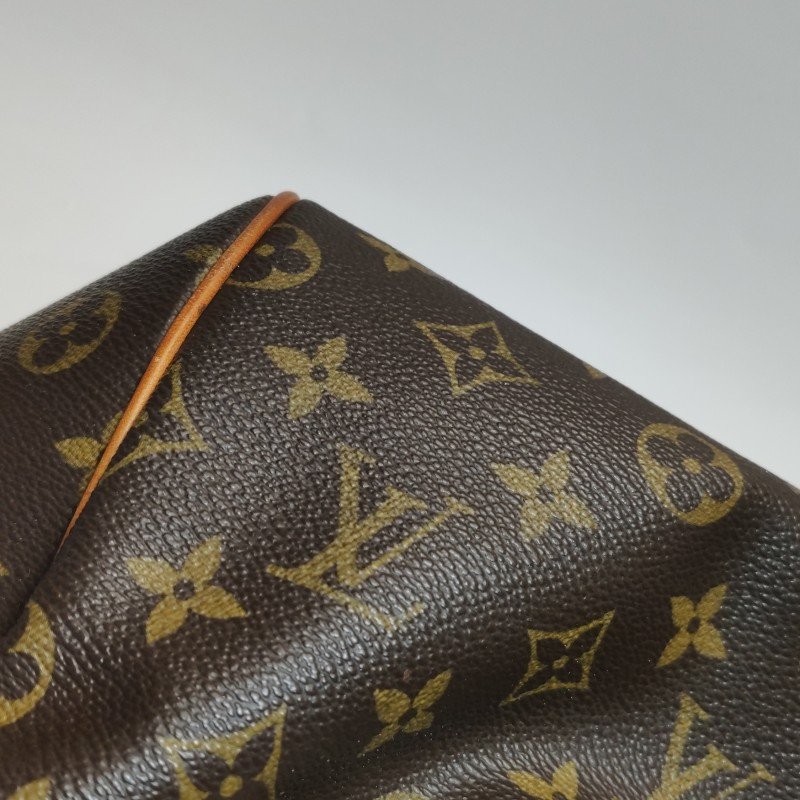 Louis Vuitton (LV)Tivoli大號植鞣革Monogram印花褶襉肩包-23