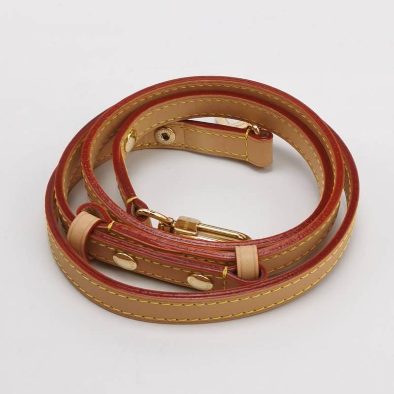 Louis Vuitton (LV) NEONOEBB植鞣革Monogram印花抽繩斜背包晶片款-7