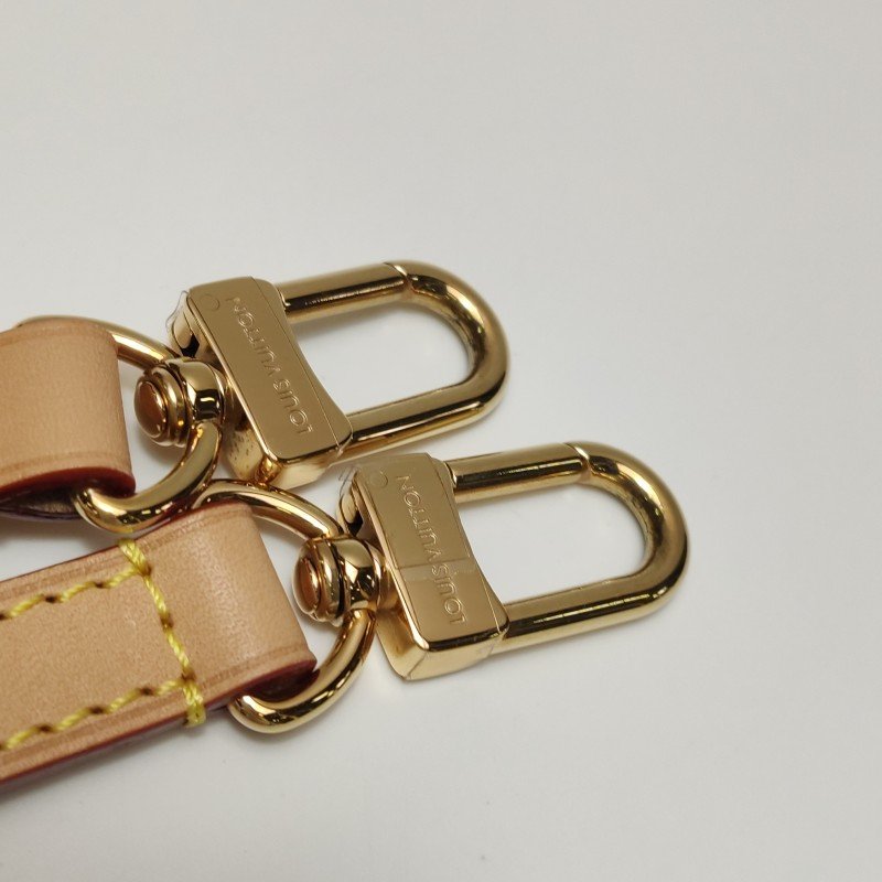 Louis Vuitton (LV) NEONOEBB植鞣革Monogram印花抽繩斜背包晶片款-10