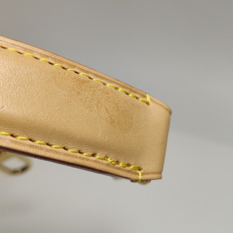 Louis Vuitton (LV) NEONOEBB植鞣革Monogram印花抽繩斜背包晶片款-17