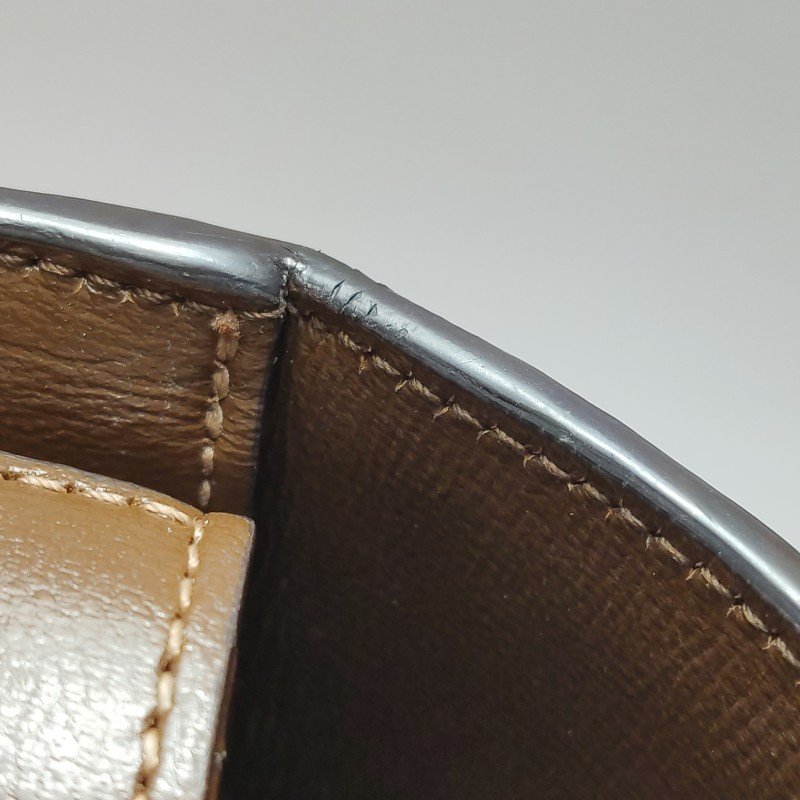 Gucci 1955中牛皮GG老花馬銜扣斜背包-25