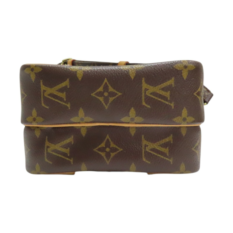 棕色 原花 PVC塗層帆布 Amazone 肩背包【LOUIS VUITTON LV 路易威登】 M45236-3