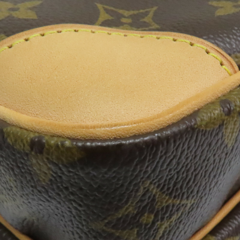 棕色 原花 PVC塗層帆布 Amazone 肩背包【LOUIS VUITTON LV 路易威登】 M45236-11