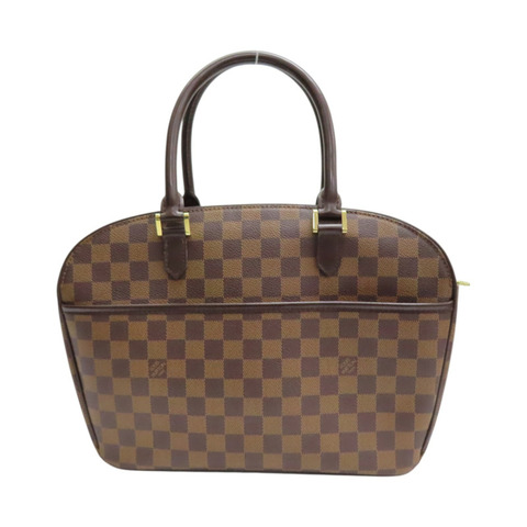 棕色 棋盤格 PVC塗層帆布 Sarria Horizontal 手提包【LOUIS VUITTON LV 路易威登】 N51282