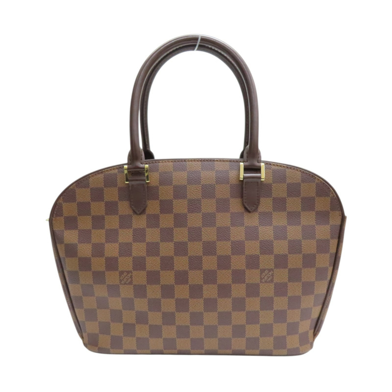 棕色 棋盤格 PVC塗層帆布 Sarria Horizontal 手提包【LOUIS VUITTON LV 路易威登】 N51282-1