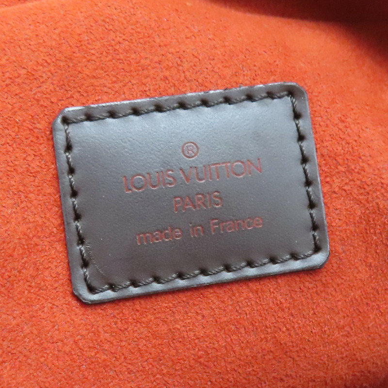 棕色 棋盤格 PVC塗層帆布 Sarria Horizontal 手提包【LOUIS VUITTON LV 路易威登】 N51282-6