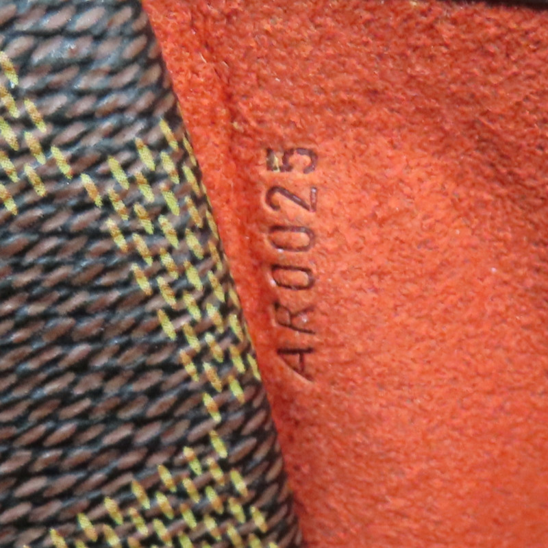 棕色 棋盤格 PVC塗層帆布 Sarria Horizontal 手提包【LOUIS VUITTON LV 路易威登】 N51282-7