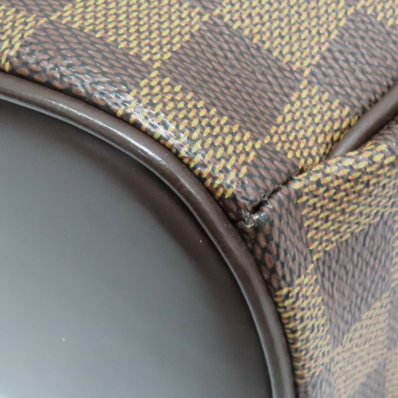 棕色 棋盤格 PVC塗層帆布 Sarria Horizontal 手提包【LOUIS VUITTON LV 路易威登】 N51282-12