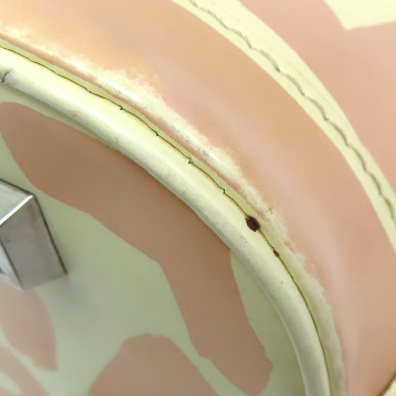 米色 牛皮 塗鴉 Alma Horizontal 手提包【LOUIS VUITTON LV 路易威登】 M92176-10