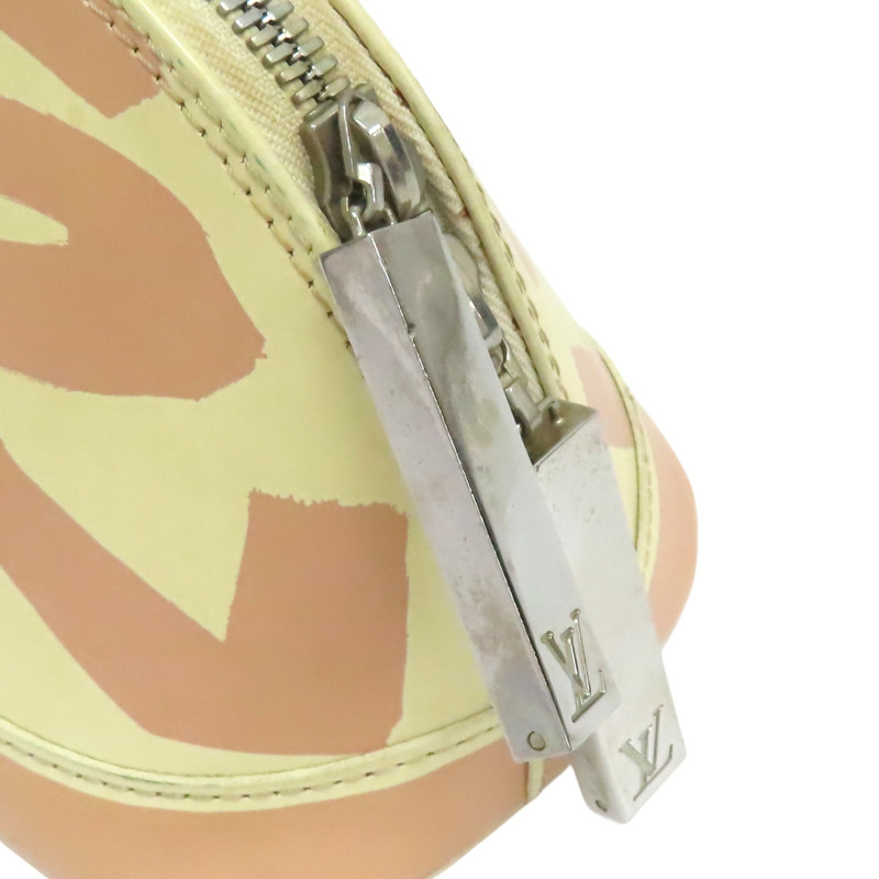 米色 牛皮 塗鴉 Alma Horizontal 手提包【LOUIS VUITTON LV 路易威登】 M92176-14