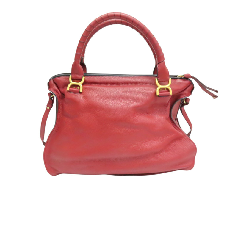 紅色 牛皮 Marcie 兩用包【Chloe 克羅伊】-1