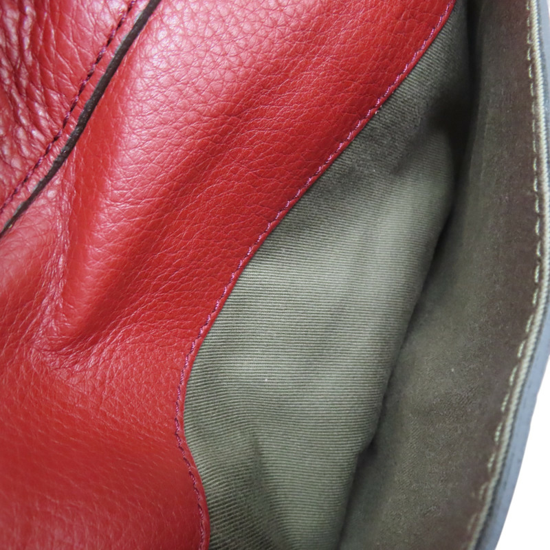 紅色 牛皮 Marcie 兩用包【Chloe 克羅伊】-4